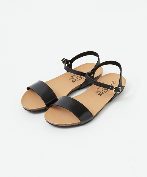 PLAKTON（プラクトン）の「【PLAKTON】 ストラップサンダル（サンダル・レディース・ブラック/ベージュ/その他・38/35/36/37/39）」の2枚目の写真