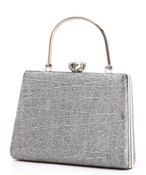 GIVENCHY★ セレモニー パーティバッグ✼入学式 入園式✼薄紫(おまけ付) セール】結婚式BAG ラメがま口クラッチバッグ 入学式 卒業式
