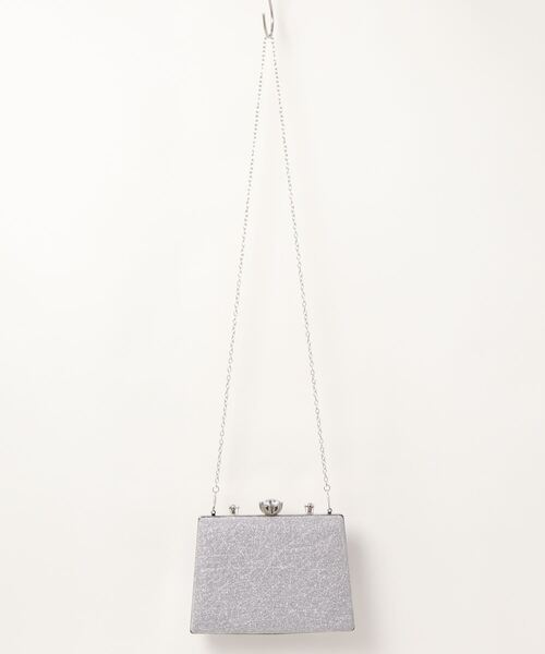 セール】結婚式BAG ラメがま口クラッチバッグ 入学式 卒業式