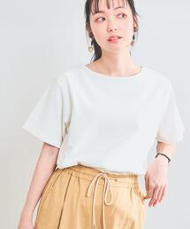 coen | USAコットンクルーネックTシャツ(Tシャツ/カットソー)