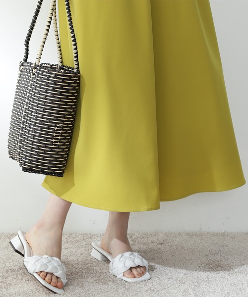 N.（N. Natural Beauty Basic）（エヌエヌナチュラルビューティーベーシック）の「◆ショルダータックワンピース（ワンピース・レディース・イエロー/ブラック/ライトグリーン/ブルー・MEDIUM）」の17枚目の写真