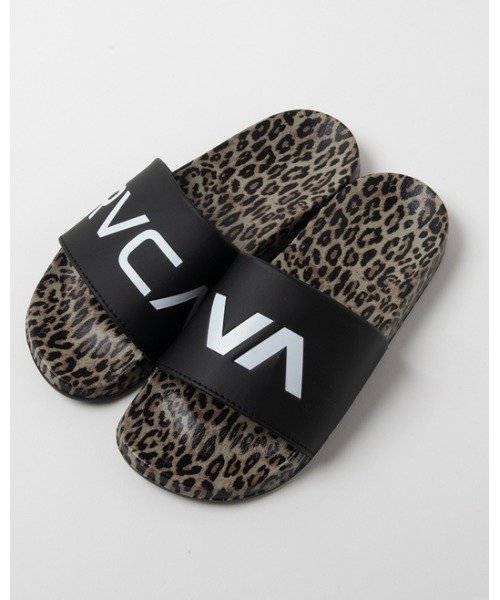 RVCA(ルーカ)の「RVCA レディース LEO SLIDE SANDAL サンダル【2022年春夏モデル】/ルーカシャワサン(シャワーサンダル)(サンダル・レディース・ホワイト/ブラック/ブラック×ブラック・6/5/7)」の3枚目の写真