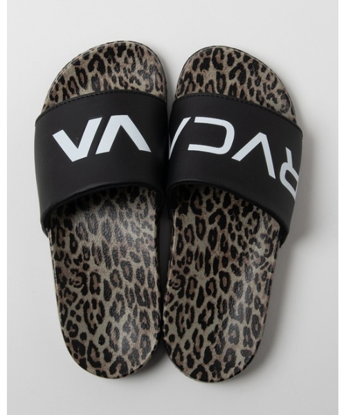 RVCA(ルーカ)の「RVCA レディース LEO SLIDE SANDAL サンダル【2022年春夏モデル】/ルーカシャワサン(シャワーサンダル)(サンダル・レディース・ホワイト/ブラック/ブラック×ブラック・6/5/7)」の6枚目の写真
