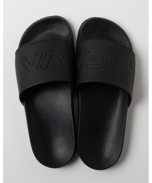 RVCA(ルーカ)の「RVCA レディース LEO SLIDE SANDAL サンダル【2022年春夏モデル】/ルーカシャワサン(シャワーサンダル)(サンダル・レディース・ホワイト/ブラック/ブラック×ブラック・6/5/7)」の4枚目の写真