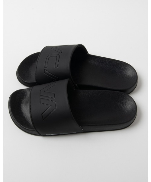 RVCA(ルーカ)の「RVCA レディース LEO SLIDE SANDAL サンダル【2022年春夏モデル】/ルーカシャワサン(シャワーサンダル)(サンダル・レディース・ホワイト/ブラック/ブラック×ブラック・6/5/7)」の5枚目の写真