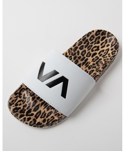 RVCA(ルーカ)の「RVCA レディース LEO SLIDE SANDAL サンダル【2022年春夏モデル】/ルーカシャワサン(シャワーサンダル)(サンダル・レディース・ホワイト/ブラック/ブラック×ブラック・6/5/7)」の9枚目の写真