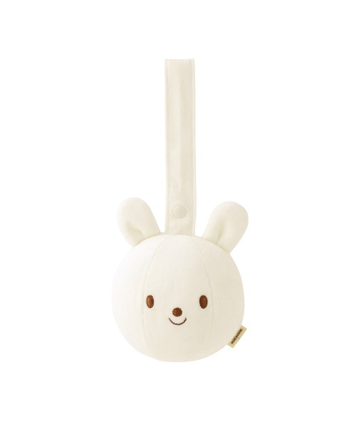 MIKI HOUSE(ミキハウス)の「ボールラトル(その他ベビー用品・キッズ・ベージュ/ホワイト/ブラウン・ONE SIZE)」の1枚目の写真