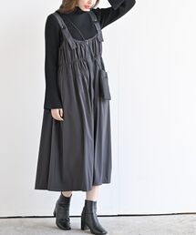 rps | フロントＺＩＰシャーリングジャンスカ(ジャンパースカート)