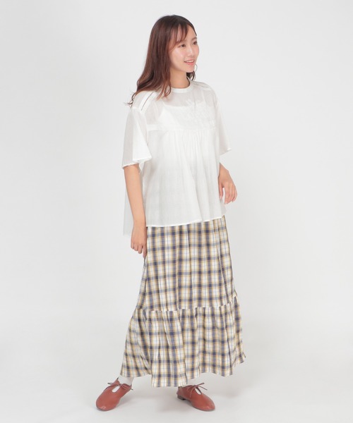 LBC(エルビーシー)の「india コード刺繍ブラウス(シャツ/ブラウス・レディース・ブラック/ホワイト・L/M)」の8枚目の写真