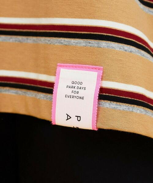 FRAPBOIS PARK（フラボアパーク）の「オーバーボーダー Tシャツ（Tシャツ/カットソー・レディース・ホワイト/ベージュ・1/2）」の22枚目の写真