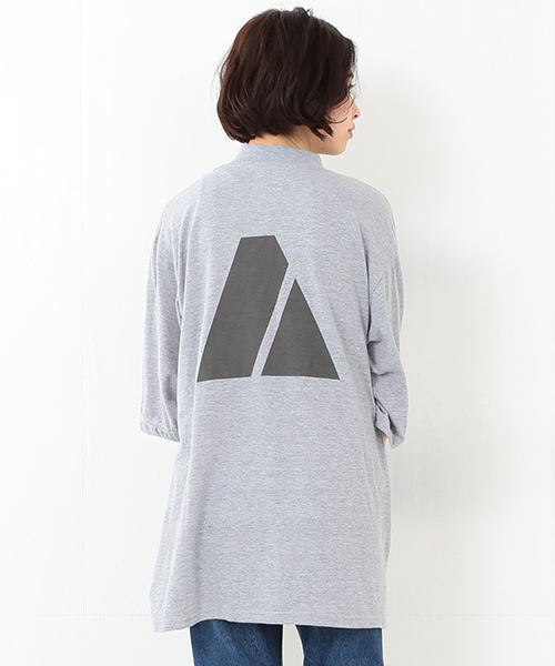 BEAMS BOY(ビームスボーイ)の「SOFFE / ARMY モックネック T(Tシャツ/カットソー・レディース・グレー・ONE SIZE)」の13枚目の写真