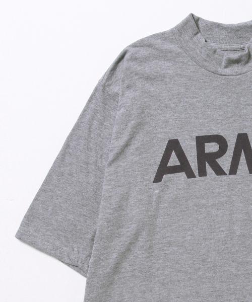 BEAMS BOY(ビームスボーイ)の「SOFFE / ARMY モックネック T(Tシャツ/カットソー・レディース・グレー・ONE SIZE)」の5枚目の写真