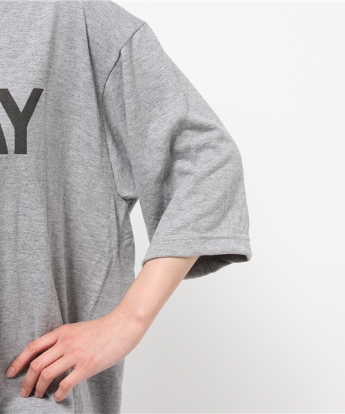 BEAMS BOY(ビームスボーイ)の「SOFFE / ARMY モックネック T(Tシャツ/カットソー・レディース・グレー・ONE SIZE)」の8枚目の写真