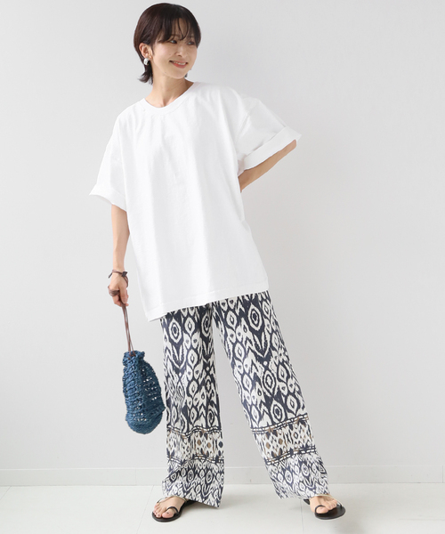 CAMBER（キャンバー）の「別注【CAMBER/キャンバー】*RELUME　2XL TEE：カットソー（Tシャツ/カットソー・レディース・ブルー系その他/ダークパープル/ホワイト・FREE）」の4枚目の写真