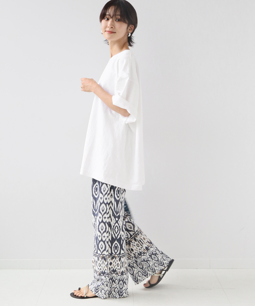 CAMBER（キャンバー）の「別注【CAMBER/キャンバー】*RELUME　2XL TEE：カットソー（Tシャツ/カットソー・レディース・ブルー系その他/ダークパープル/ホワイト・FREE）」の5枚目の写真