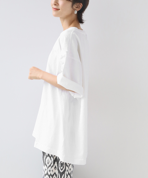 CAMBER（キャンバー）の「別注【CAMBER/キャンバー】*RELUME　2XL TEE：カットソー（Tシャツ/カットソー・レディース・ブルー系その他/ダークパープル/ホワイト・FREE）」の7枚目の写真