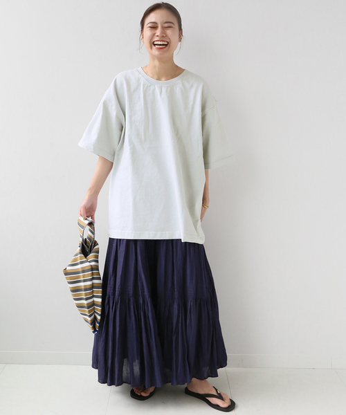 CAMBER（キャンバー）の「別注【CAMBER/キャンバー】*RELUME　2XL TEE：カットソー（Tシャツ/カットソー・レディース・ブルー系その他/ダークパープル/ホワイト・FREE）」の9枚目の写真