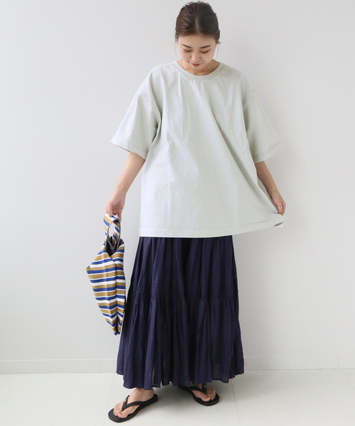 CAMBER（キャンバー）の「別注【CAMBER/キャンバー】*RELUME　2XL TEE：カットソー（Tシャツ/カットソー・レディース・ブルー系その他/ダークパープル/ホワイト・FREE）」の10枚目の写真