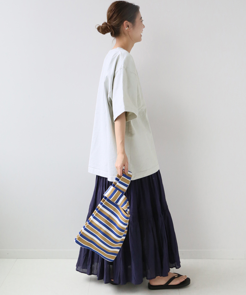 CAMBER（キャンバー）の「別注【CAMBER/キャンバー】*RELUME　2XL TEE：カットソー（Tシャツ/カットソー・レディース・ブルー系その他/ダークパープル/ホワイト・FREE）」の11枚目の写真