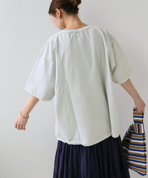 CAMBER（キャンバー）の「別注【CAMBER/キャンバー】*RELUME　2XL TEE：カットソー（Tシャツ/カットソー・レディース・ブルー系その他/ダークパープル/ホワイト・FREE）」の15枚目の写真