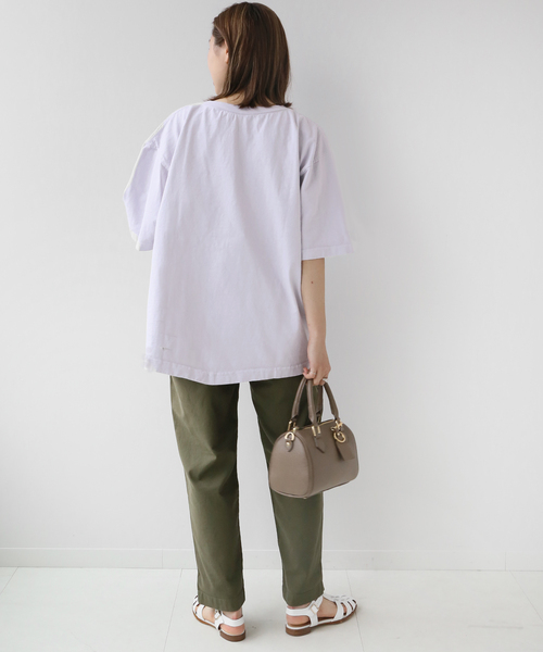 CAMBER（キャンバー）の「別注【CAMBER/キャンバー】*RELUME　2XL TEE：カットソー（Tシャツ/カットソー・レディース・ブルー系その他/ダークパープル/ホワイト・FREE）」の18枚目の写真