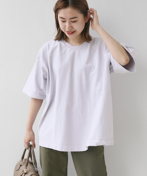 CAMBER（キャンバー）の「別注【CAMBER/キャンバー】*RELUME　2XL TEE：カットソー（Tシャツ/カットソー・レディース・ブルー系その他/ダークパープル/ホワイト・FREE）」の19枚目の写真