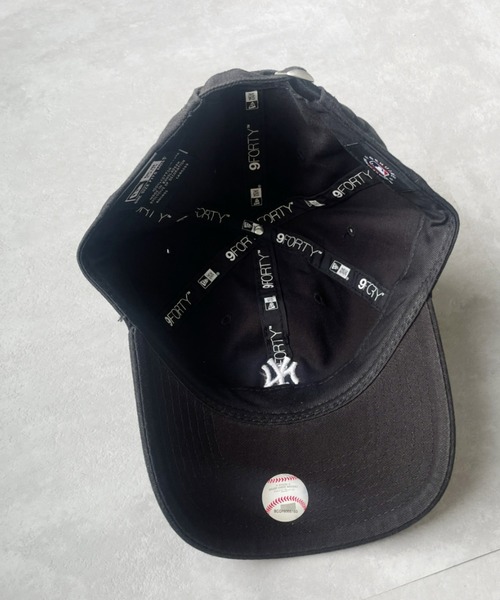 キャップ New Era 940UNST MLB BASIC NEYYAN CAM New Era New York Yankees 940 Adjustable Hat MLB Navy League