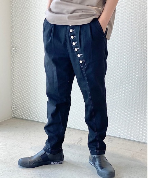 ZUCCa（ズッカ）の「ライトオンスデニム/パンツ（デニムパンツ・メンズ・ネイビー/ブラック・X-SMALL/S size/M size）」の14枚目の写真