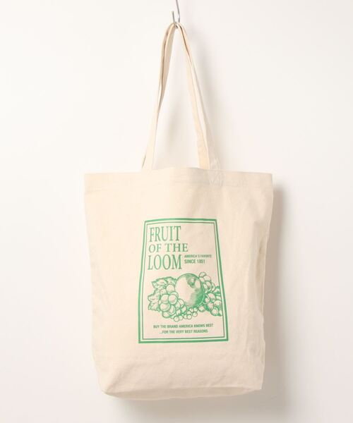FRUIT OF THE LOOM（フルーツオブザルーム）の「FFGS SOUVENIR TOTE BAG /トートバッグ / A4 / カジュアル / ロゴ / プリント / 大容量 / キャンバス（トートバッグ・メンズ・A/B/C/D/E/F/G/H/I・FREE）」の5枚目の写真