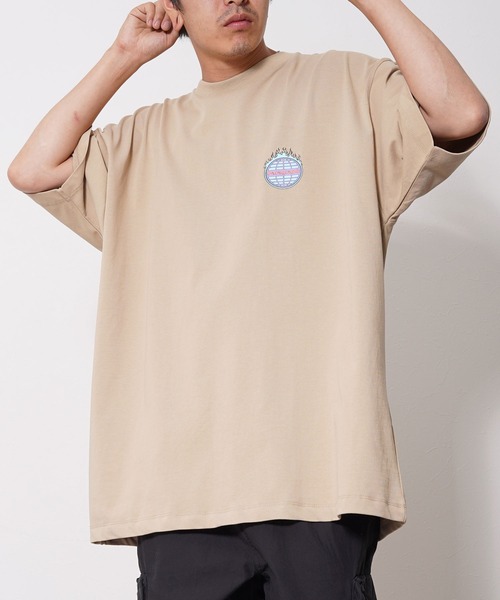 Paragraph（パラグラフ）の「Paragraph パラグラフ ファイヤー フレームプリント 半袖Tシャツ（Tシャツ/カットソー・メンズ・ホワイト/ライトグレー/ベージュ/パープル/ブルー/アイボリー/チャコール・FREE）」の22枚目の写真
