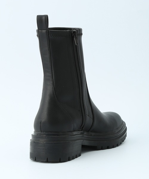 ROPE'(ロペ)の「ソフトフィットアンクルブーツ(ブーツ・レディース・ブラック・38/36/37)」の4枚目の写真