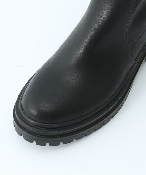 ROPE'(ロペ)の「ソフトフィットアンクルブーツ(ブーツ・レディース・ブラック・38/36/37)」の6枚目の写真