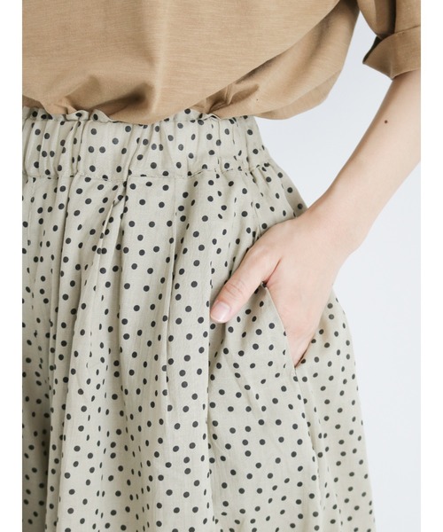 Samansa Mos2(サマンサ モスモス)の「ゆったりハカマパンツ(その他パンツ・レディース・ベージュ/ブラウン/ブルー/ボルドー・フリ-)」の12枚目の写真