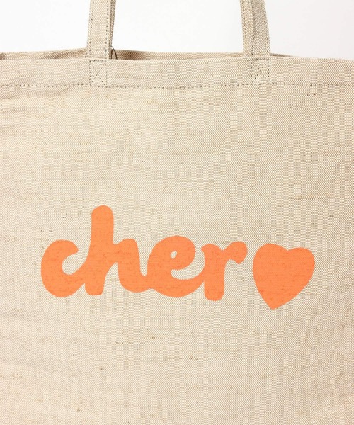 Cher(シェル)の「【cher(シェル)】コラボロゴトートバッグ(トートバッグ・レディース・ブラック/その他1/その他2/その他3・0)」の19枚目の写真