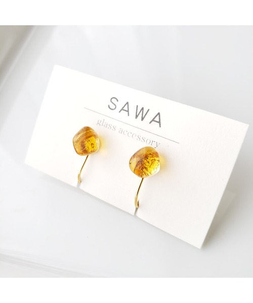tone(トーン)の「【sawa】一粒イヤリング(MA)(イヤリング・レディース・スカイブルー/グレー/ターコイズブルー/ライム/ブルー/その他/ラベンダー/ブラウン/パープル系その他/グリーン系その他/クリア/グリーン/シャンパン/ブルー系その他/ブルー系その他2・FREE)」の14枚目の写真
