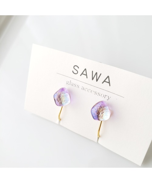 tone(トーン)の「【sawa】一粒イヤリング(MA)(イヤリング・レディース・スカイブルー/グレー/ターコイズブルー/ライム/ブルー/その他/ラベンダー/ブラウン/パープル系その他/グリーン系その他/クリア/グリーン/シャンパン/ブルー系その他/ブルー系その他2・FREE)」の19枚目の写真