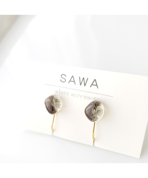 tone(トーン)の「【sawa】一粒イヤリング(MA)(イヤリング・レディース・スカイブルー/グレー/ターコイズブルー/ライム/ブルー/その他/ラベンダー/ブラウン/パープル系その他/グリーン系その他/クリア/グリーン/シャンパン/ブルー系その他/ブルー系その他2・FREE)」の21枚目の写真