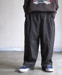 PAIRMANON STREET | 【PAIRMANON STREET】ワイドスラックスパンツ(その他パンツ)