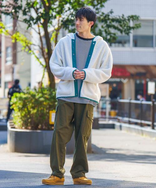 coen（コーエン）の「撥水3WAYボアマウンテンパーカー[マンパ＋ボアブルゾン2点セット]（マウンテンパーカー・メンズ・マスタード/ブラック/ダークグリーン・X-LARGE/MEDIUM/SMALL/LARGE）」の13枚目の写真