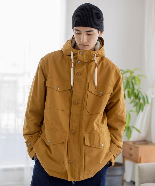 coen（コーエン）の「撥水3WAYボアマウンテンパーカー[マンパ＋ボアブルゾン2点セット]（マウンテンパーカー・メンズ・マスタード/ブラック/ダークグリーン・X-LARGE/MEDIUM/SMALL/LARGE）」の20枚目の写真