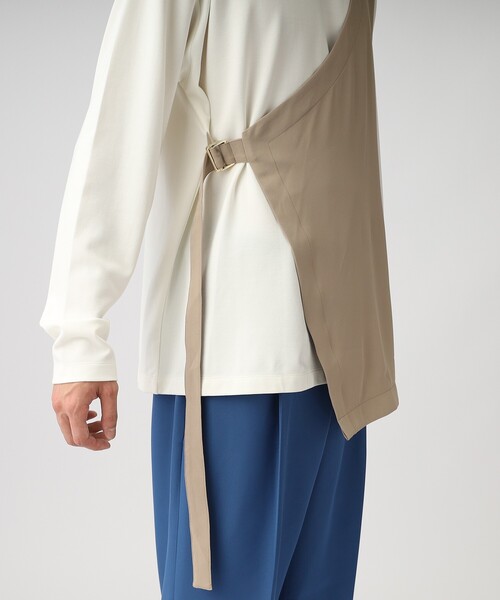 tk.TAKEO KIKUCHI(ティーケータケオキクチ)の「◆フロントダンチカットソー(ユニセックスアイテム)(Tシャツ/カットソー・メンズ・ブラック/ブラック系4/ベージュ系4/モスグリーン系4・01/02/03)」の13枚目の写真