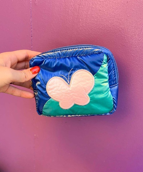 Casselini（キャセリーニ）の「Casselini(キャセリーニ)ぷくぷくポーチ（ポーチ・レディース・ピンク/シルバー/ブルー/ラベンダー・FREE）」の2枚目の写真