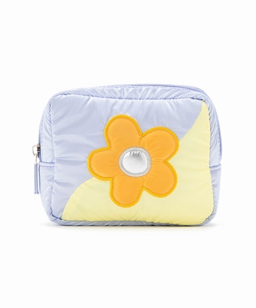 Casselini（キャセリーニ）の「Casselini(キャセリーニ)ぷくぷくポーチ（ポーチ・レディース・ピンク/シルバー/ブルー/ラベンダー・FREE）」の6枚目の写真