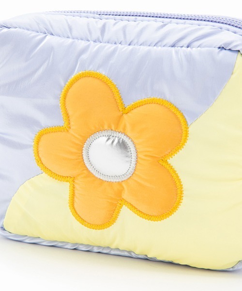 Casselini（キャセリーニ）の「Casselini(キャセリーニ)ぷくぷくポーチ（ポーチ・レディース・ピンク/シルバー/ブルー/ラベンダー・FREE）」の10枚目の写真