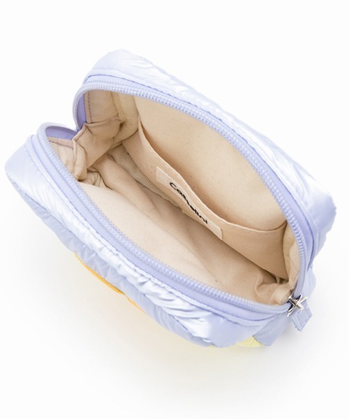 Casselini（キャセリーニ）の「Casselini(キャセリーニ)ぷくぷくポーチ（ポーチ・レディース・ピンク/シルバー/ブルー/ラベンダー・FREE）」の11枚目の写真