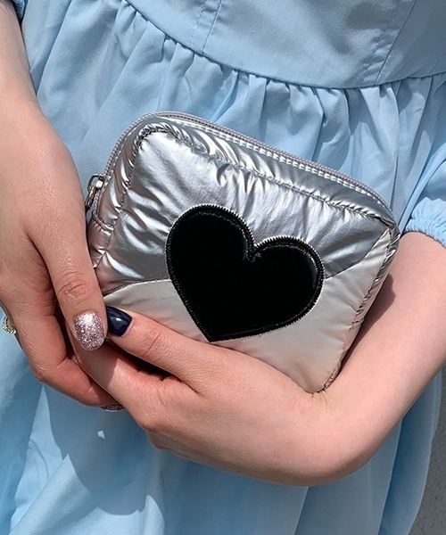 Casselini（キャセリーニ）の「Casselini(キャセリーニ)ぷくぷくポーチ（ポーチ・レディース・ピンク/シルバー/ブルー/ラベンダー・FREE）」の18枚目の写真