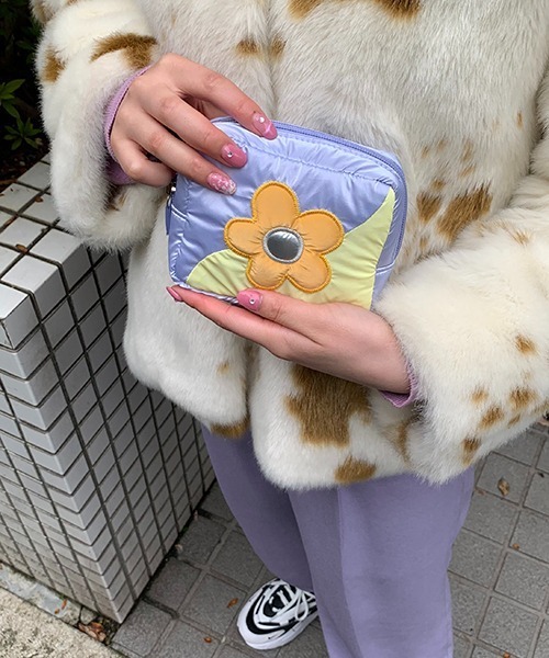 Casselini（キャセリーニ）の「Casselini(キャセリーニ)ぷくぷくポーチ（ポーチ・レディース・ピンク/シルバー/ブルー/ラベンダー・FREE）」の19枚目の写真