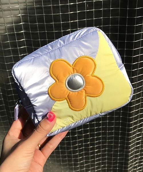 Casselini（キャセリーニ）の「Casselini(キャセリーニ)ぷくぷくポーチ（ポーチ・レディース・ピンク/シルバー/ブルー/ラベンダー・FREE）」の20枚目の写真