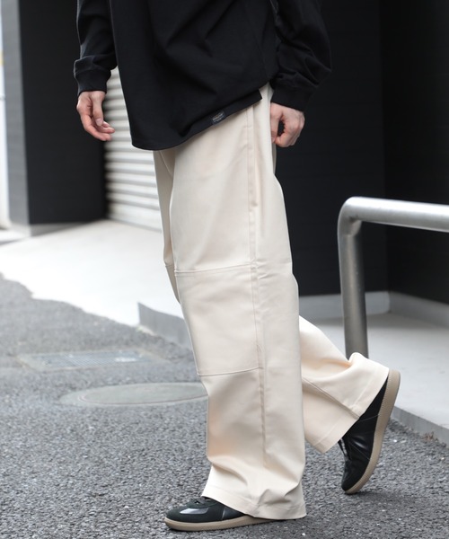 Dickies(ディッキーズ)の「【Dickies】ストレッチツイルダブルニーイージーパンツ 3178-4231(その他パンツ・メンズ・ベージュ/ブラック/オリーブ/ネイビー/アイボリー/マルチ/パープル・L/M/XL)」の22枚目の写真