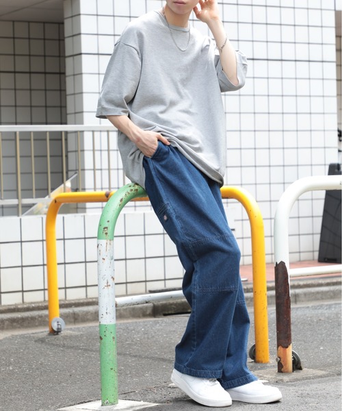 Dickies(ディッキーズ)の「【Dickies】ストレッチツイルダブルニーイージーパンツ 3178-4231(その他パンツ・メンズ・ベージュ/ブラック/オリーブ/ネイビー/アイボリー/マルチ/パープル・L/M/XL)」の20枚目の写真